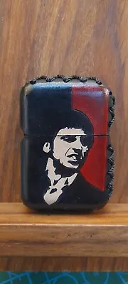 Zippo Custom Hand Made Leather Case Al Pacino Scarface • £49