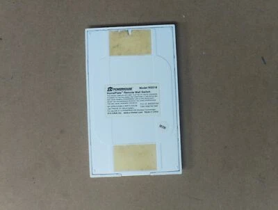 $9.95 • Buy X10 Powerhouse Wireless HomePlate Stick-On Wall Switch Model RSS18