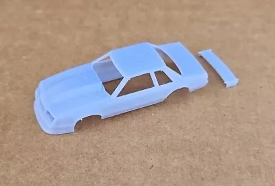 Resin 3d Printed 1/64 1985 4-eye Fox Body Mustang Outlaw Drag Body And Wing V1 • $7.95