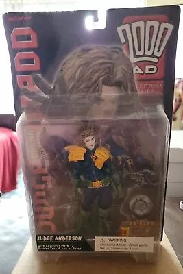 2000 AD Judge Dredd - Judge Anderson Action Figure Collectors Series 1 1999 NEW  • $44.99