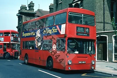 LT DMS1140 KUC140P Daimler Fleetline Original 35mm Colour Slide • £2