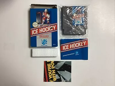 Ice Hockey- NES Complete TESTED CIB W/ Poster • $34.99
