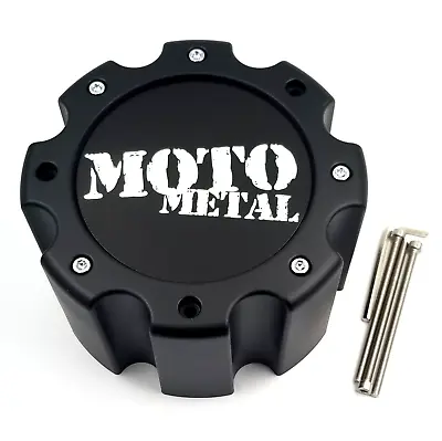 Moto Metal Matte Black Rear Dually 8x6.5 8x170 Center Cap For MO963 Wheels • $32