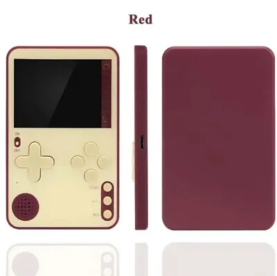 500 Classic Games Handheld Retro Video Game Console Player UK Seller Red • £14.99