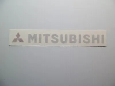 New 93-99 Mitsubishi Rear Logo Flat Badge Decal Eclipse Mirage FTO GS-T GSX GS • $25