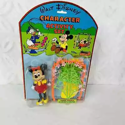 1977 Remco Minnie Mouse Garden Swing Character Activity Set Disney • $74.99