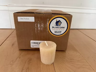 Bluecorn Pure Beeswax Votive Candles - 18 Pack • $44