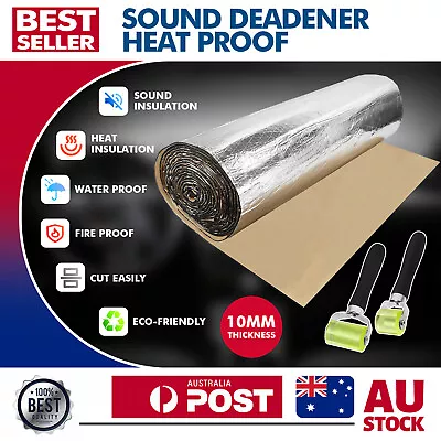 For Turbo Front Fender Rear Fender Sound Deadening Insulation Heat Barrier 1x2m • $45.73