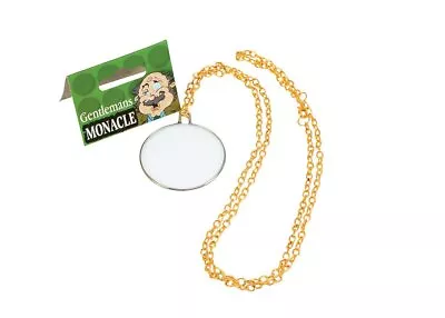 Bristol Novelty BA097 Gentleman's Monocle Mens Gold One Size 1 Gold • $8.45