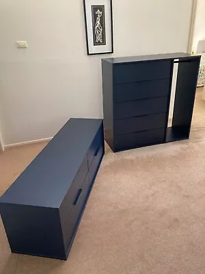 IKEA NORDMELA 4x Drawers & 5x Drawers With Clothes Rail  • $250