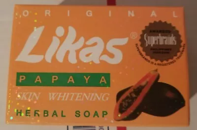 Original Likas Papaya Herbal Soap 1 Count • £8.68