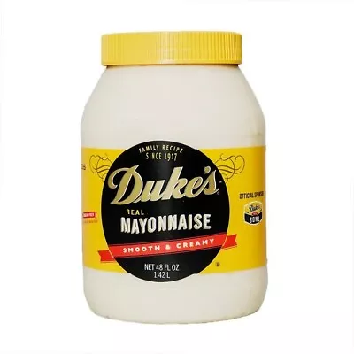 Dukes Smooth & Creamy Real Mayonnaise 48 Fl Oz Free Shipping • $7.99