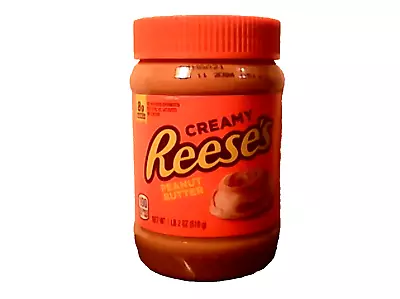 Creamy Reese's Peanut Butter  Spread - Net Wt. 1 LB. 2 OZ. BB 11/2024 • $13.59