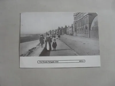 £0.80 • Buy Postcard - Parkgate - Parade - Houses - People - Children - Pram - Wirral