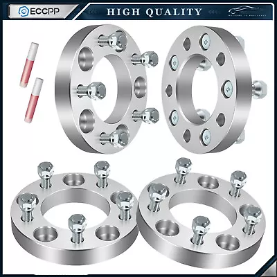 ECCPP 4 Pcs 1  5x5 Wheel Spacers 1/2 X20 For 1999-2010 Jeep Grand Cherokee WJ WK • $65.95