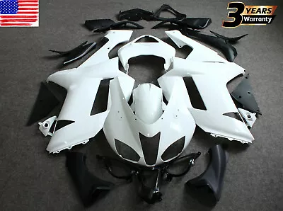 ABS Unpainted Motorcycle Fairings Kit For KAWASAKI NINJA ZX-6R ZX600P 2007-2008 • $219