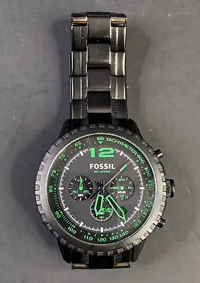 Vintage Fossil Mens Watch CH-2572 10ATM Water Resistant Tachymeter • $99.99