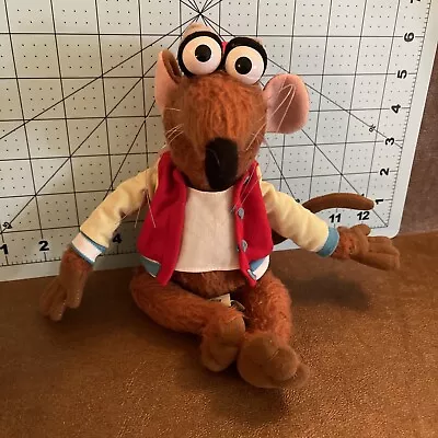 Walt Disney World Rizzo The Rat Muppets 3D Jim Henson 10  Stuffed Plush With TAG • $65