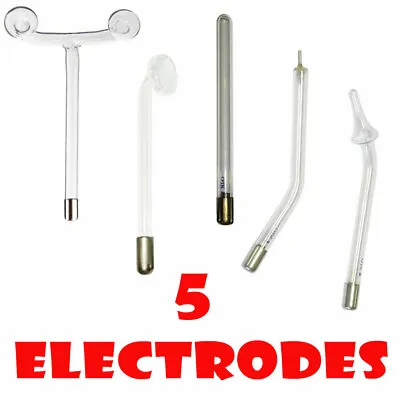 Lot 5 Electrode For Violet Ray D'arsonval Corona Eye Stick Ear Mushroom Wart • $24.99