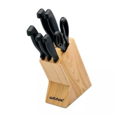 Wiltshire Laser Basic Knife Block Set | 7 Piece • $37.95