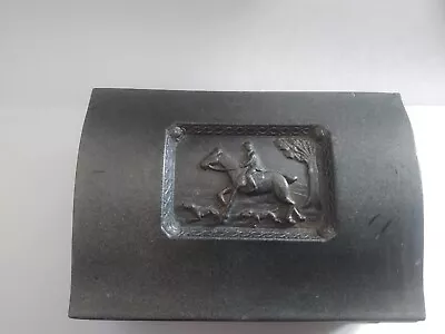 Vintage Japaneses Pewter Box Trinket Jewellery Box • £15