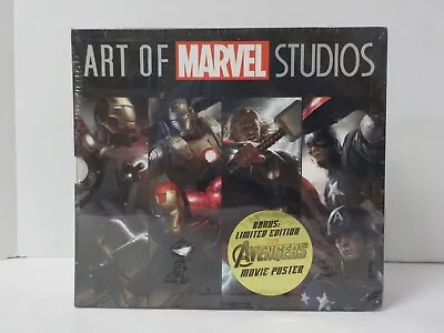 N G218 Art Of Marvel Studios 4 Book Set Iron Man Thor Captain America Case NEW • $17.99