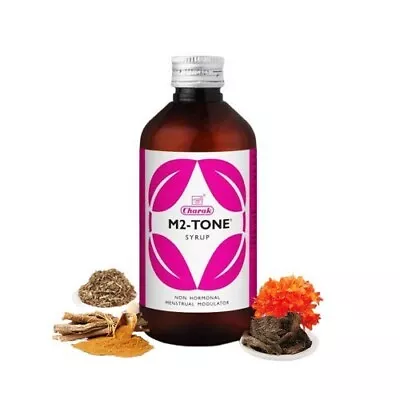 Charak Pharma M2 Tone Syrup For Women's Health | Herbal Medicine  (400 Ml) • $19.42