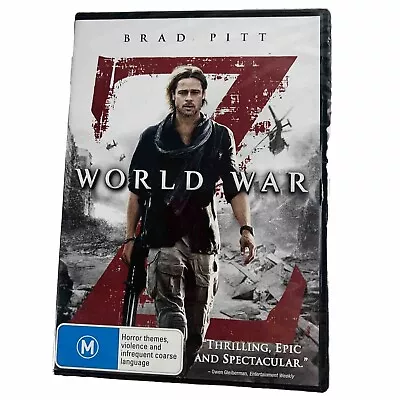 World War Z (DVD 2013) Brad Pitt Mireille Enos James Badge Dale Region 4 • $9.95