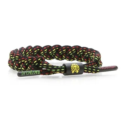 Brand New RASTACLAT Rasta Black Shoelace Bracelet • $13.99