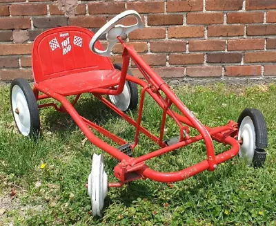 Rare 1960s Murray TOT ROD Red Pedal Car As Is Collectible Classic Toy Vintage • $209.93