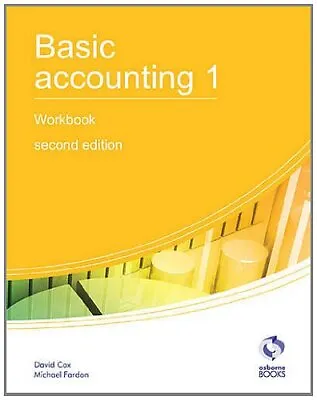 Basic Accounting 1 Workbook (AAT Accounting - Le... By Fardon Michael Paperback • £3.49