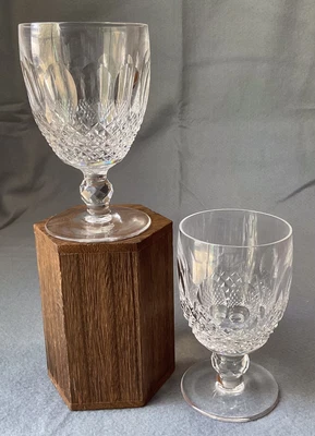 $74.99 • Buy Waterford Lead Crystal Colleen Water Goblets  5 1/8  Retired Set Of 2