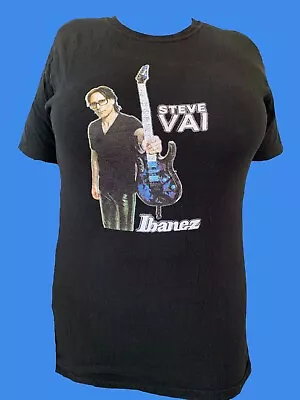 2015 STEVE VAI Ibanez Guitars Unisex T Shirt Sz. (M) Canada Tour Shirt • $29.99