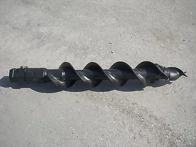 Lowe SQ-6-3H Skid Steer Auger Bit 6  Diameter 2  Hex Collar Shaft 36  Tall • $285.99