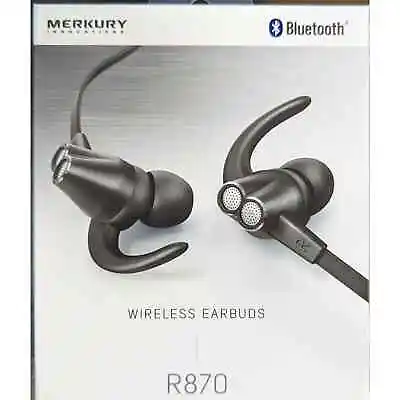Merkury Wireless Bluetooth Earbuds Black New • $19.99