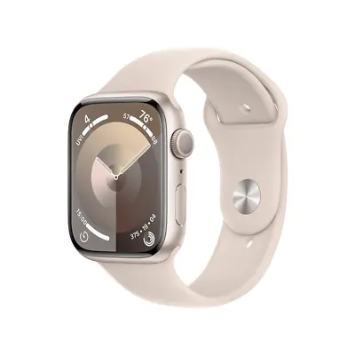 Apple Watch Series 9 45mm GPS Starlight Case W Sport Band S/M MR963LL/A 2023 • $273.99