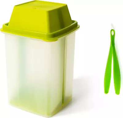 Pickle Jar With Strainer Insert - Plastic Leak Proof Food Saver Container - Fres • $31.94