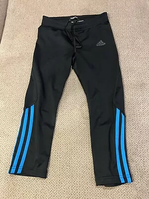 Men's Jock Adidas Soccer Running 3/4 Spandex Tights Compression Pants XS • $19.50