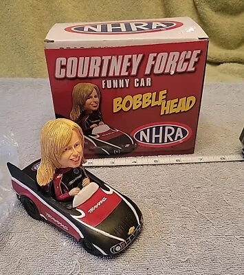 NHRA Courtney Force Funny Car Bobblehead 2015 NIB • $19.95