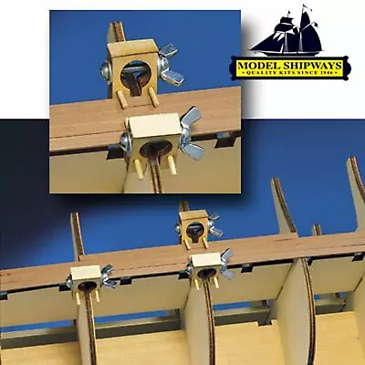 Model Shipways Hull Planking Clamp Set Of 6 (Less Than 3/16 ) • $11.99