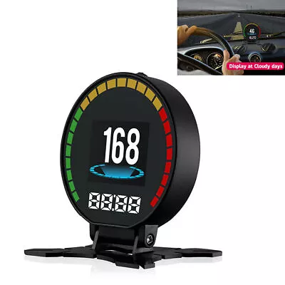 Digital Speed Car Monitor Head-up Display OBD Car Tuning Accessories Speedometer • $58.32