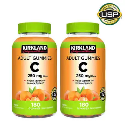 Kirkland Signature Vitamin C 250 Mg. 360 Adult Gummies - Fresh - Free Shipping! • $21.88