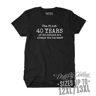 40 Years Big Mens Shirt Sizes 4XL/5XL 6XL/7XL 8XL/9XL 10XL/11XL 12XL/13XL • $39.95