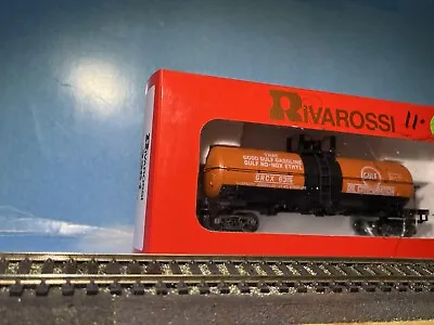 Rivarossi C10 Mint NOS Gulf TankCar 2261 W/ Orig. Box & RTR Knuckle Couplers. • $42.74