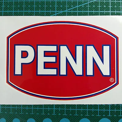 $7.99 • Buy 2 Penn Fishing Decals 4.5  Bumper Sticker For Fishing Boat Canoe Kayak 
