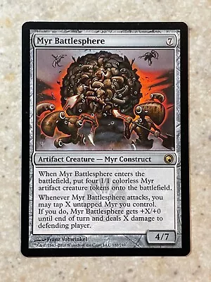 MTG NM Myr Battlesphere [Scars Of Mirrodin] • $2.03