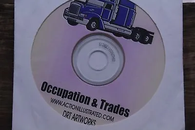 Action Illustrated Clip Art Occupation & Trades 1000+ EPS Vector Images • $99.95