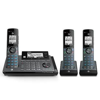 NEW AT&T 3 Handset Connect To Cell Expandable Phone System W Smart Call Blocker • $64.99