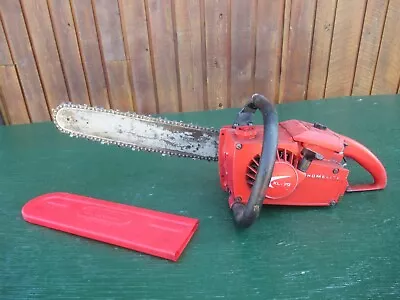 Vintage HOMELITE XL-76 Chainsaw Chain Saw With 16  Bar • $149.99