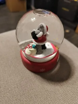 Me To You Bear Snow Globe Glitter Globe Figurine Water Christmas Tree Gift Xmas • £10